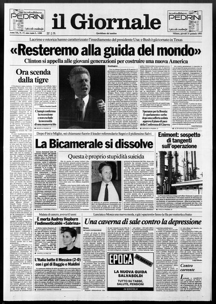 Il giornale : quotidiano del mattino